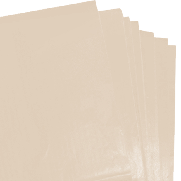 1000 Sheets of Cream Acid Free Tissue Paper 500mm x 750mm ,18gsm